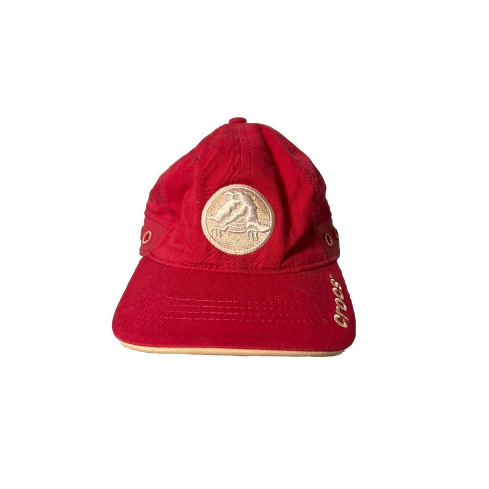 CROCS Youth Fuchsia Cotton Adjustable Strapback Sport Baseball Hat Pink